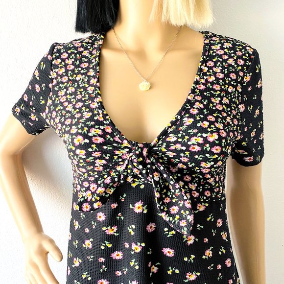 Petite Dress | Grunge Dress | Micro-Mini Dress | Empire Waist Dress | High-Waist - Picture 2 of 10